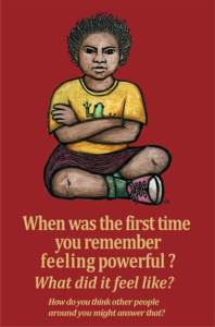 Feeling Powerful - Poster by Ricardo Levins Morales Art Studio