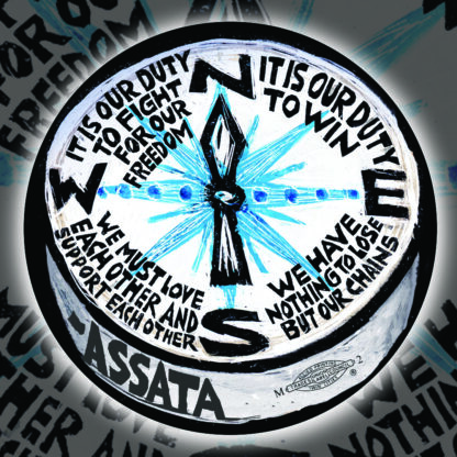 Assata's Compass (Button) - Image 2