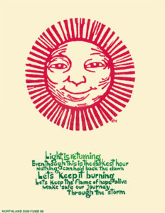 Light is Returning - Charlie Murphy - Northland Sun Fund 96 Poster